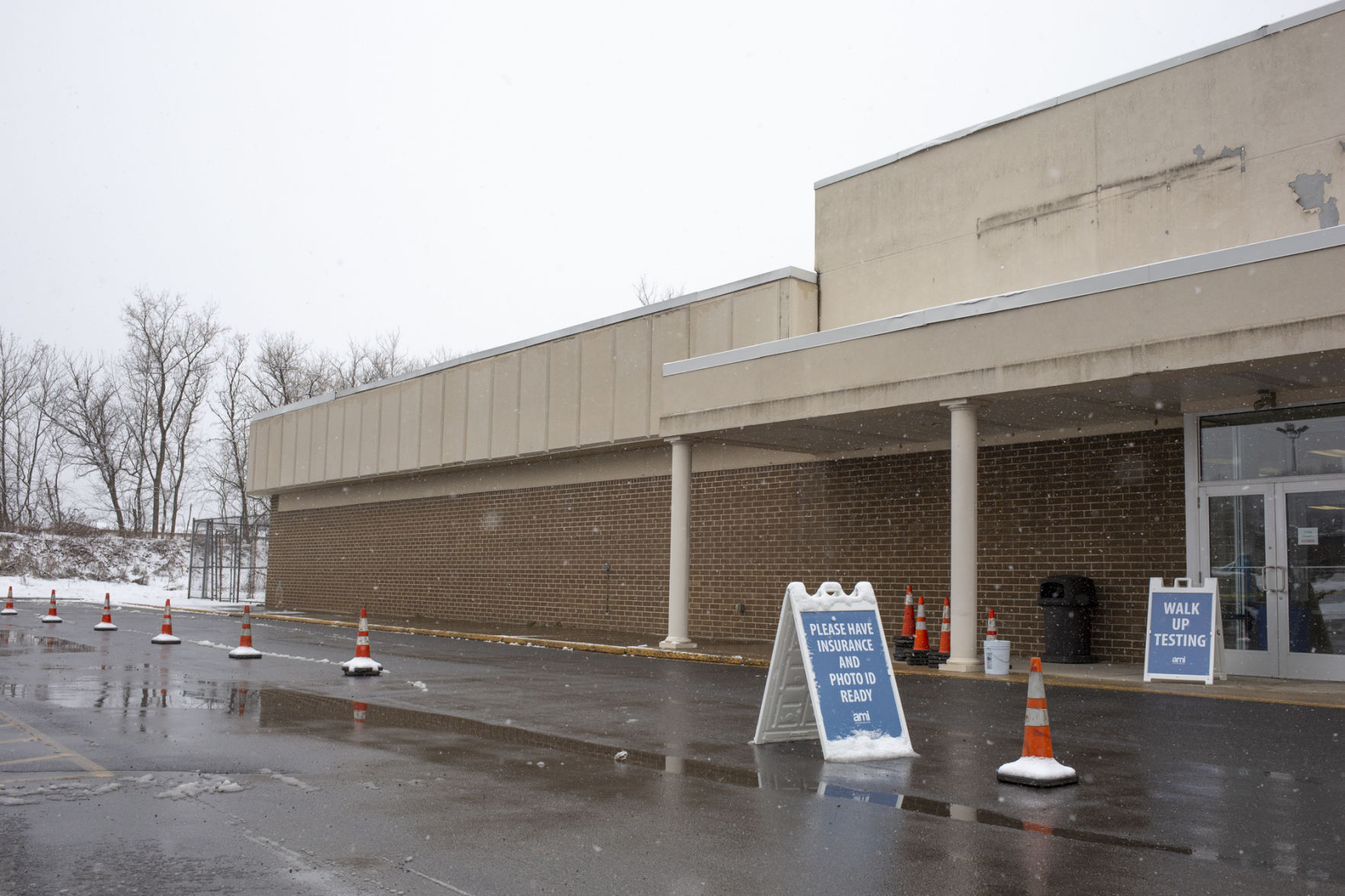 Coronavirus testing site open